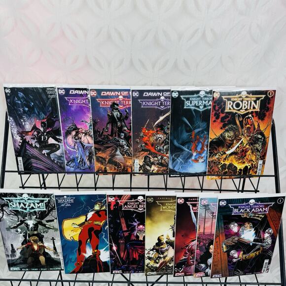 42 Knight Terrors & Crossover W/ Variants Lot Wonder Woman Black Adam Zatana GL - Picture 9 of 14